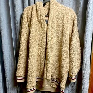 Tommy Hilfiger fuzzy jacket (never worn!!)